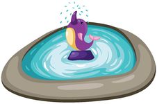 Dolphin Fountain Stock Photo Dolphin Fountain Stock Photo
