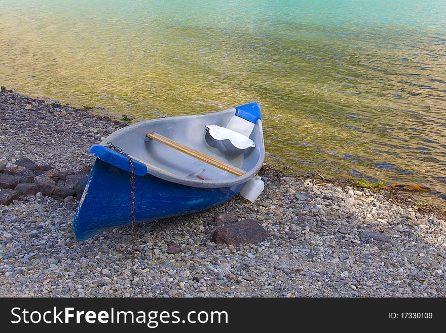 Boat resting on Shore