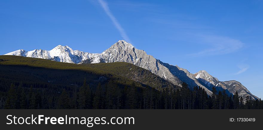 Canadian Rocky Mountain Panorama