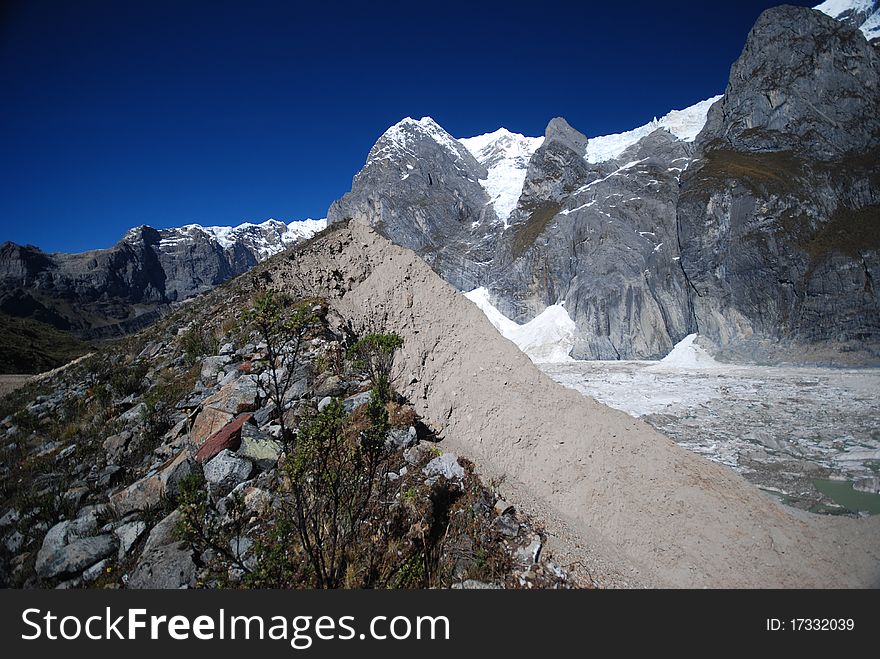 The amazing view from Huayhuash, Peru. The amazing view from Huayhuash, Peru