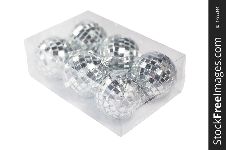 Ornaments In Form Of Disco Balls