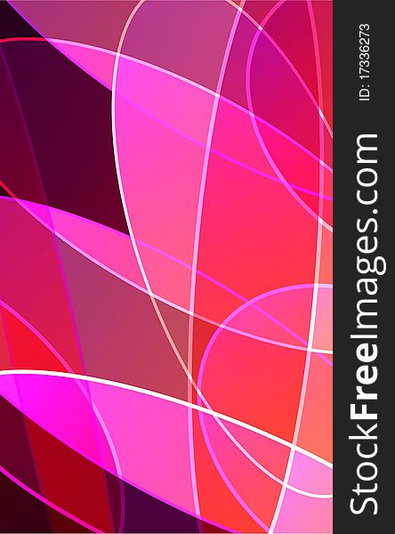 Abstract pink vector background with lines. Abstract pink vector background with lines