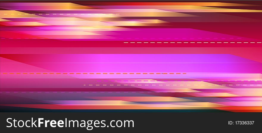 Abstract pink background. Horizontal vector