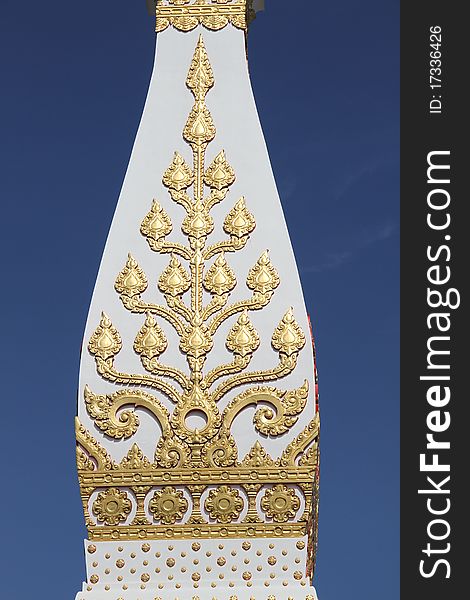 A photo of view of buddhist architecture thailand / art style buddhist in thailand. A photo of view of buddhist architecture thailand / art style buddhist in thailand