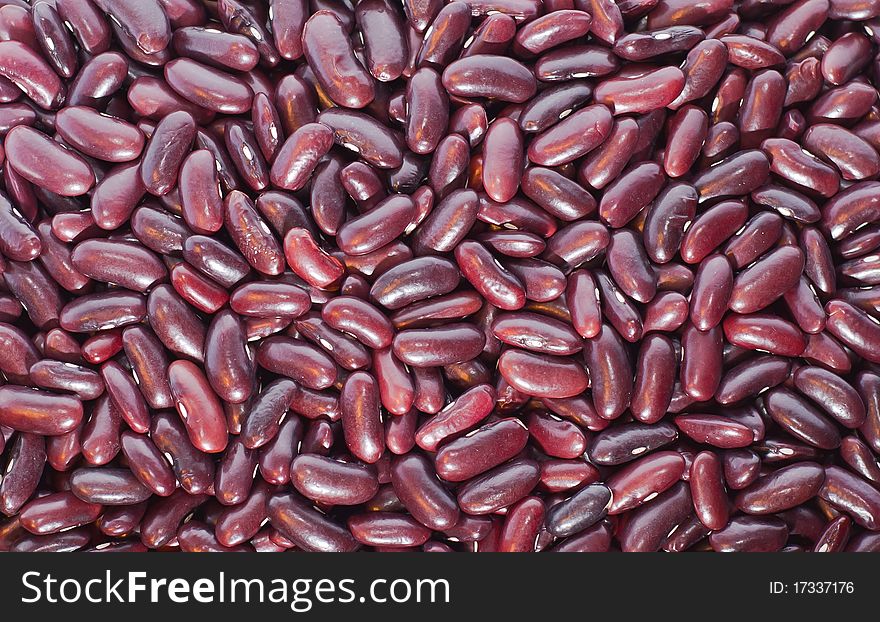 Red big kidney bean background