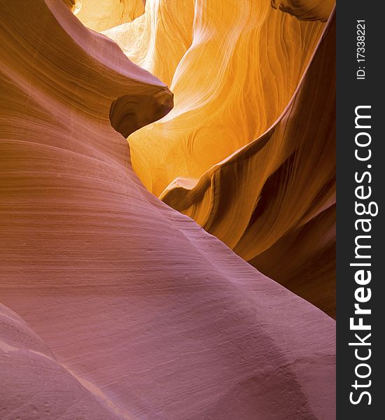 Lower Antelope Canyon in Page Arizona