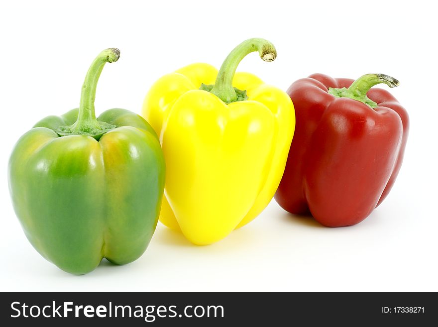 Pepper three-coloured