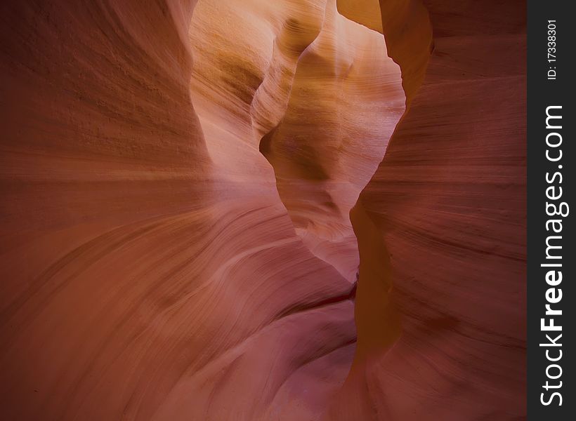 Lower Antelope Canyon in Page Arizona