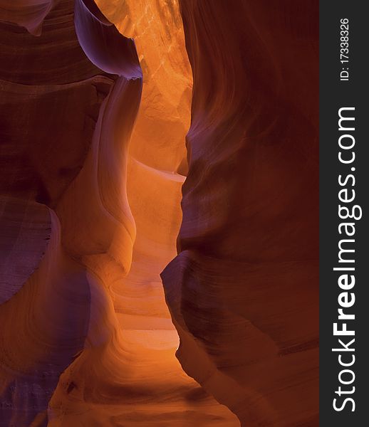 Lower Antelope Canyon in Page Arizona