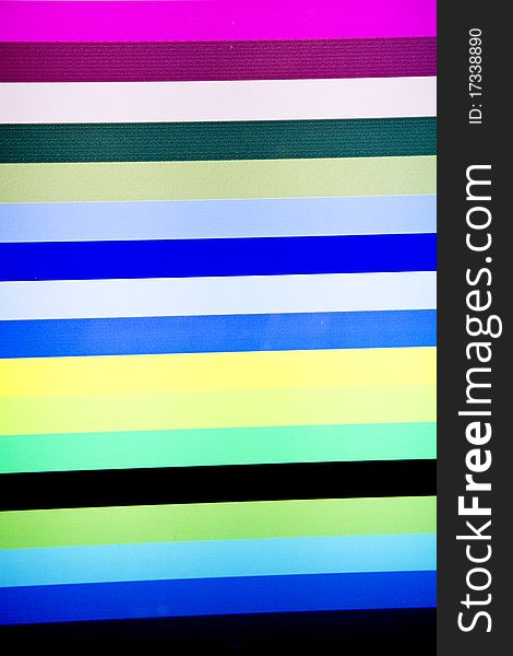 Parallel stripes of different colors. Parallel stripes of different colors