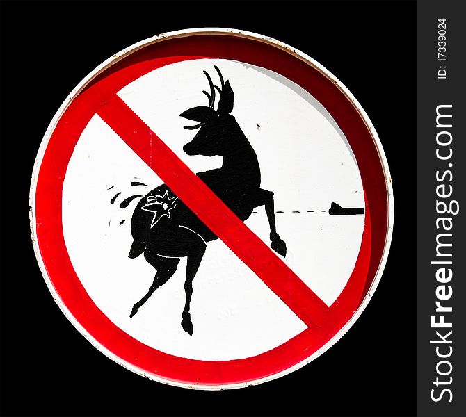 Do not Hunt Animal Sign