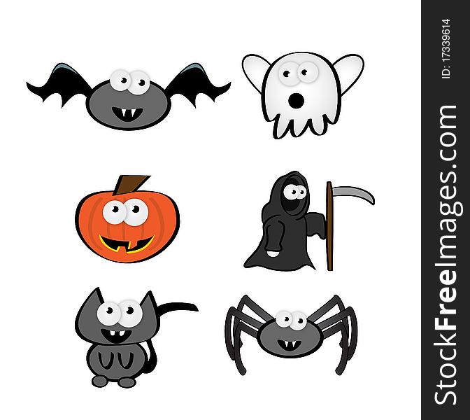 Cute Halloween Characters