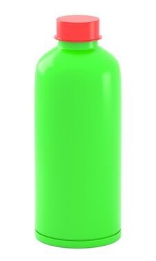 Green Plastic Bottle Stock Images