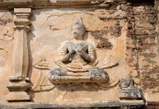 Lanna Ancient Wall In Thai Temple Stock Photo Lanna Ancient Wall In Thai Temple Stock Photo