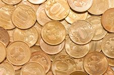 Coins Macro Close Up Background Stock Photography Coins Macro Close Up Background Stock Photography