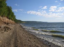 The River Volga Royalty Free Stock Images The River Volga Royalty Free Stock Images