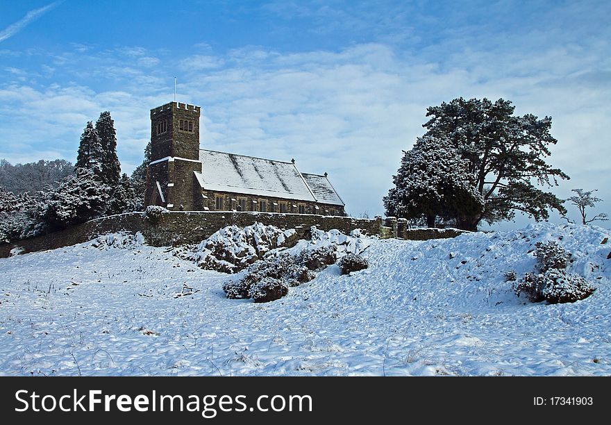 Rusland Church After The Snows