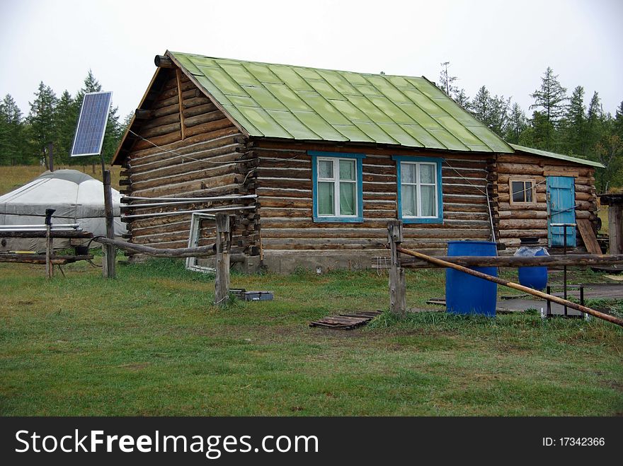 Traditional House In Mongolia