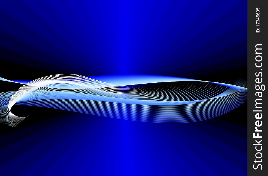 Curve And Blue Space
