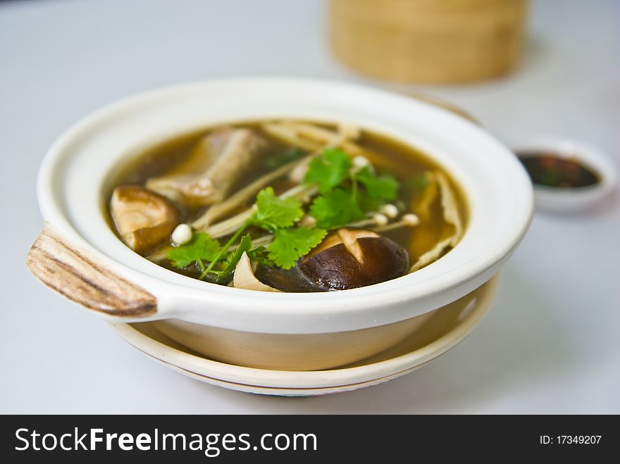 Pork Rib Soup with 15 Chinese Herbs. Pork Rib Soup with 15 Chinese Herbs