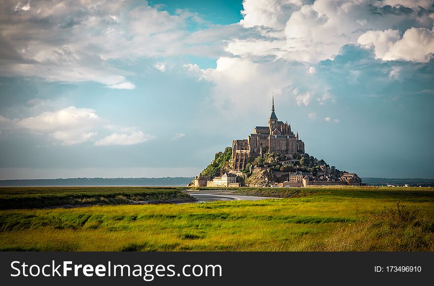 Mont Saint-Michel In Normandy