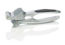 Closeup Garlic Press Royalty Free Stock Photos Closeup Garlic Press Royalty Free Stock Photos