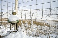 Snow Covered Buddha Statue Royalty Free Stock Photography Snow Covered Buddha Statue Royalty Free Stock Photography