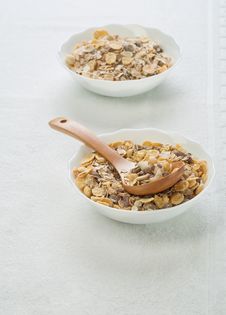 Muesli In Bowls Stock Photos Muesli In Bowls Stock Photos