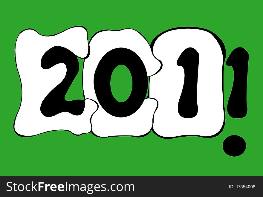 Word combined with the year 2011. Word combined with the year 2011