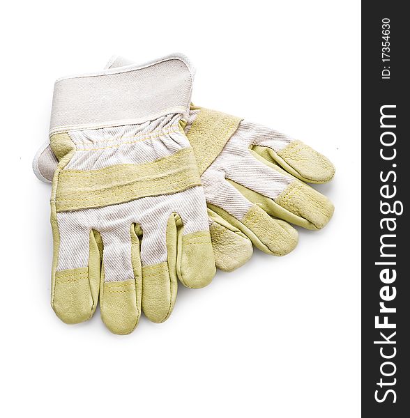 Gloves isolated on a white backgroud