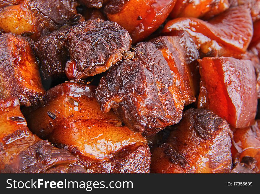 Chinese Pork Meat Stew