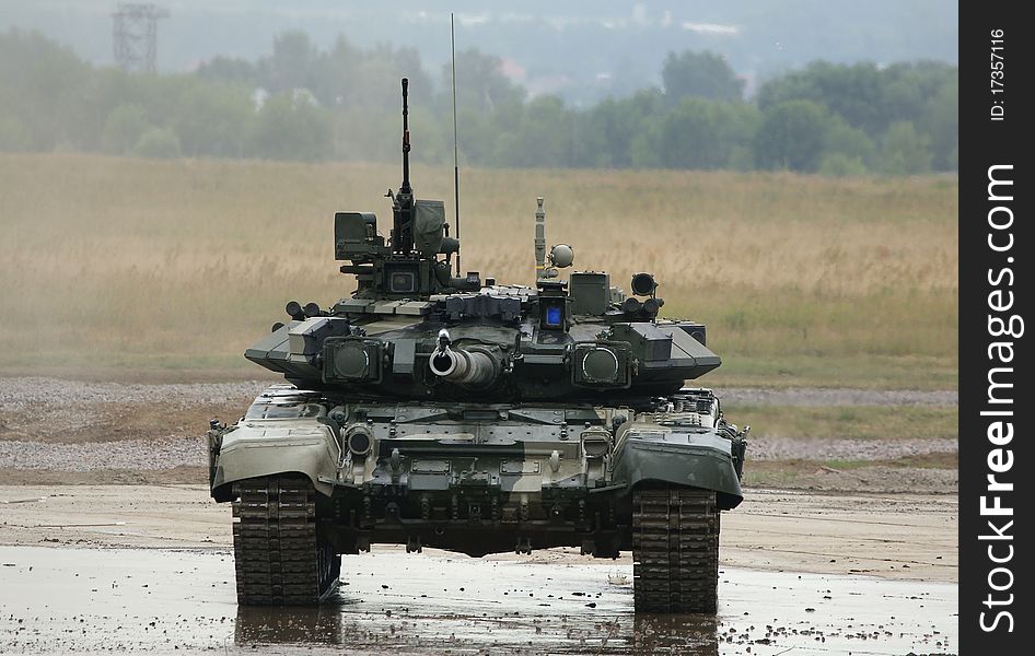 T-90 Is A Russian Main Battle Tank