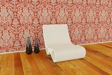Modern Chair In 3d Royalty Free Stock Photography Modern Chair In 3d Royalty Free Stock Photography