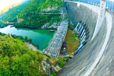 Glen Canyon Dam With Ping River Stock Image Glen Canyon Dam With Ping River Stock Image