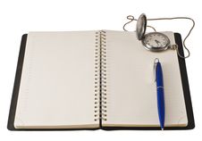 Organizer And Pen Stock Photo Organizer And Pen Stock Photo