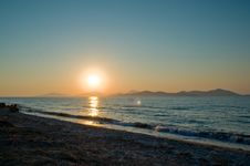 Aegean Sunset Stock Images Aegean Sunset Stock Images