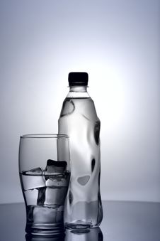 Glass Of Cold Mineral Water Stock Photos Glass Of Cold Mineral Water Stock Photos