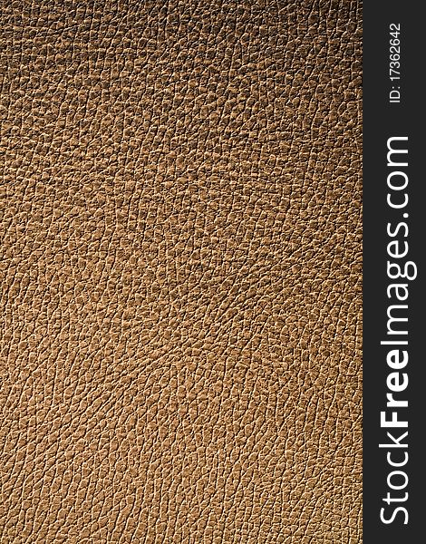 Close up bckground of texture of brown leather. Close up bckground of texture of brown leather