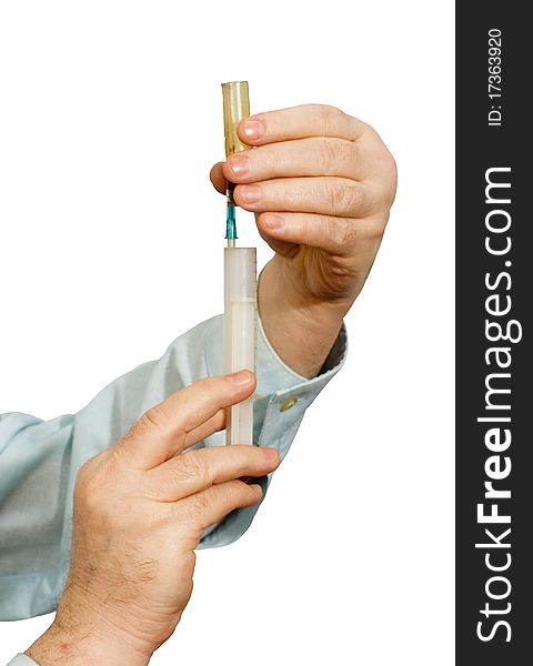 Syringe Injection Drug Dose Treatment