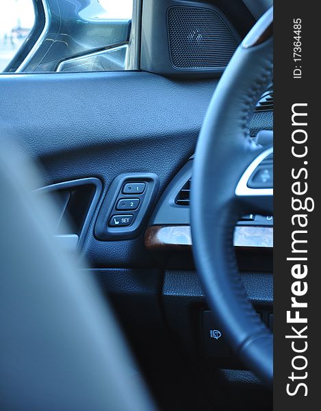 Photo Automobile interior in car