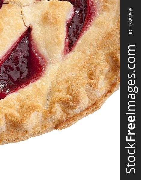 American pie cherry filling - a traditional dessert.