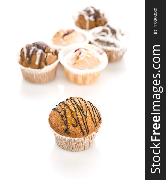Cupcakes Isolated