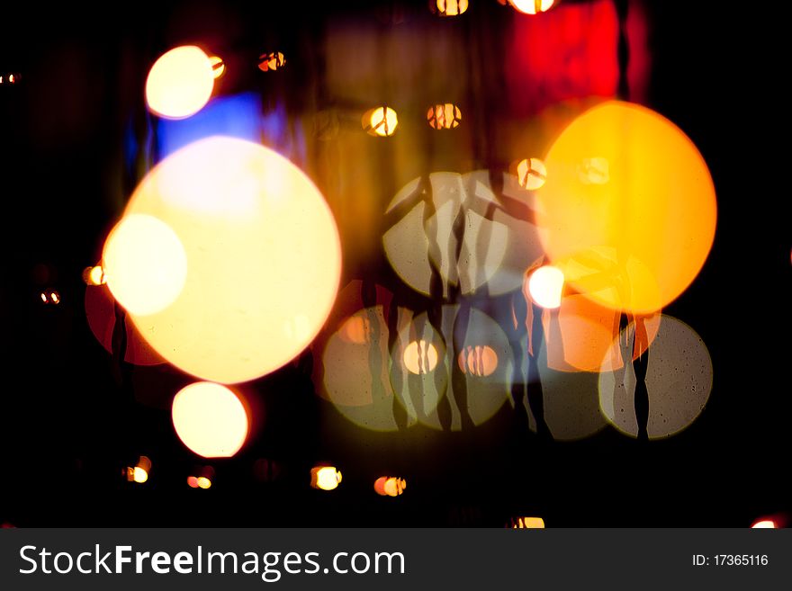 Golden Christmas lights abstract homogeneous background. Golden Christmas lights abstract homogeneous background