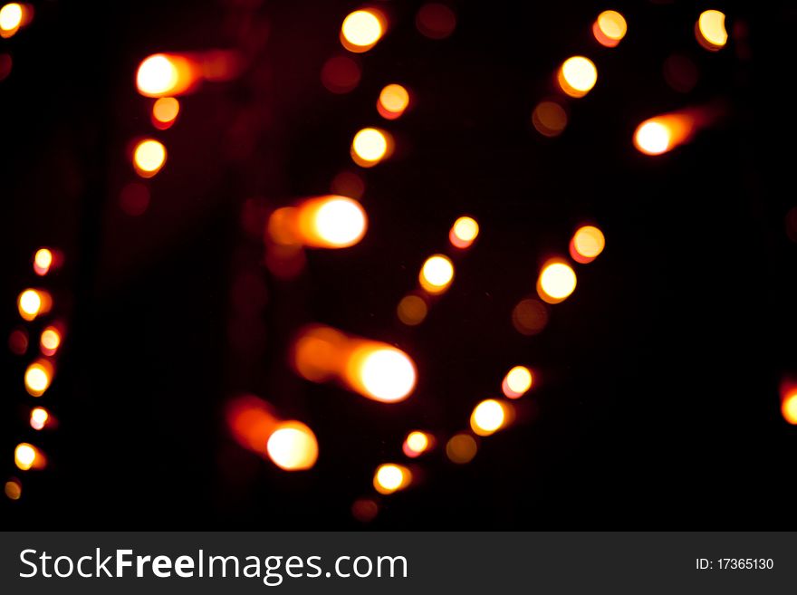 Golden Christmas lights abstract homogeneous background. Golden Christmas lights abstract homogeneous background