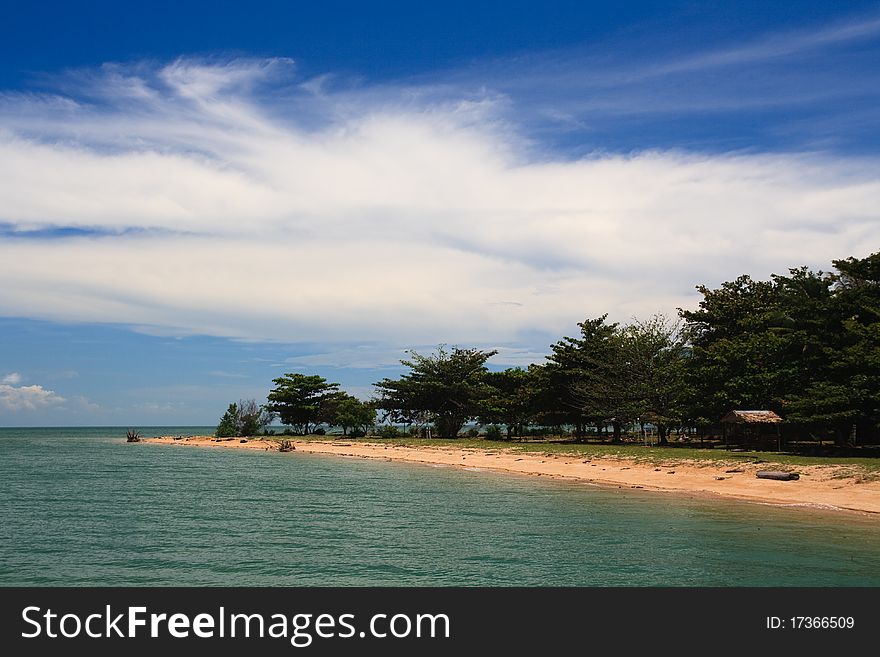 Sandy Island Beach, Borneo, Malaysia, South East Asia