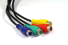 Color Connectors Royalty Free Stock Photo Color Connectors Royalty Free Stock Photo