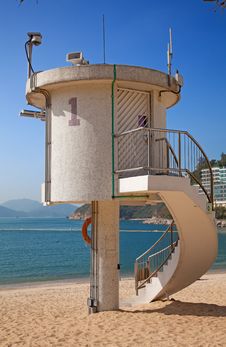 Lifeguard Tower Royalty Free Stock Image Lifeguard Tower Royalty Free Stock Image