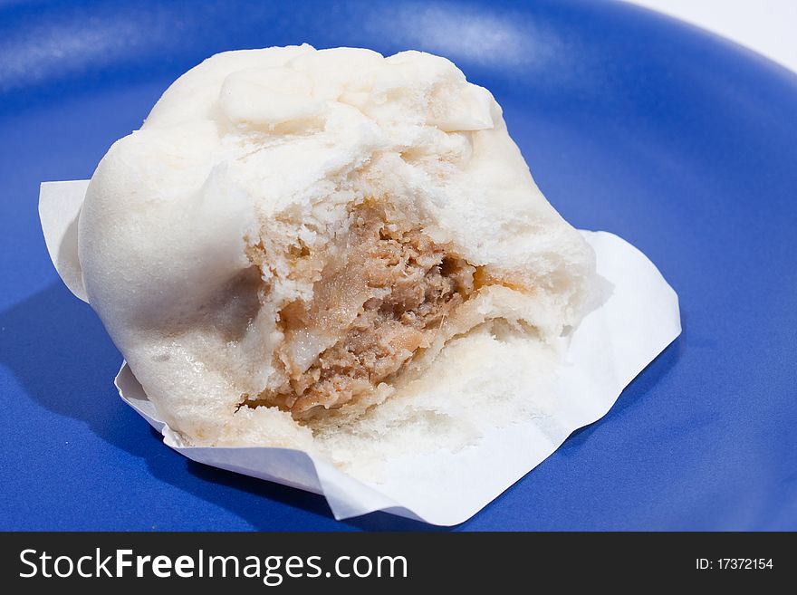 Steamed Arranged On A Plate.