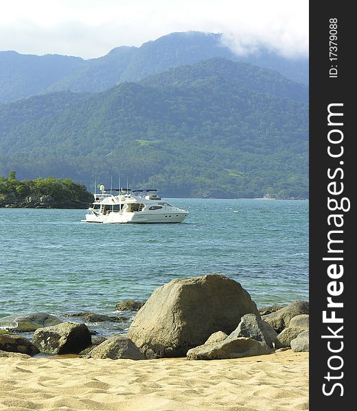 Boat In A Brazilian Summer Day