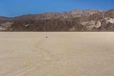 Death Valley Race Track Royalty Free Stock Photography Death Valley Race Track Royalty Free Stock Photography